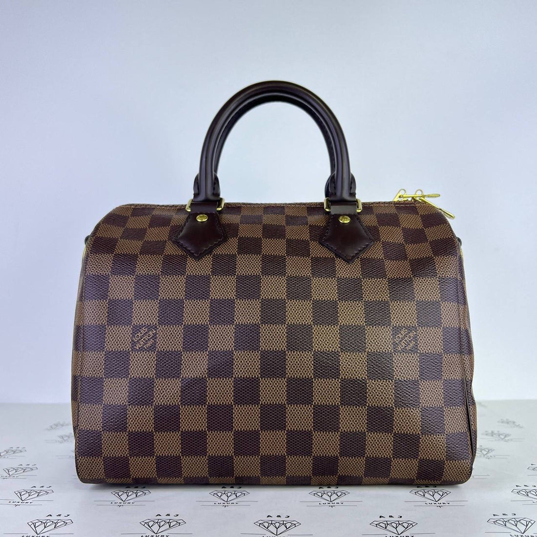[PRE LOVED] Louis Vuitton Speedy Bandouliere 25 in Damier Ebene Canvass (MB4270)