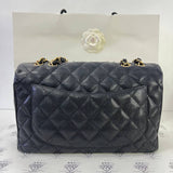 [PRE LOVED] Chanel Classic Jumbo Single Flap in Black Caviar GHW (Series 13)