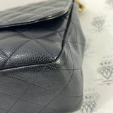 [PRE LOVED] Chanel Classic Jumbo Single Flap in Black Caviar GHW (Series 13)