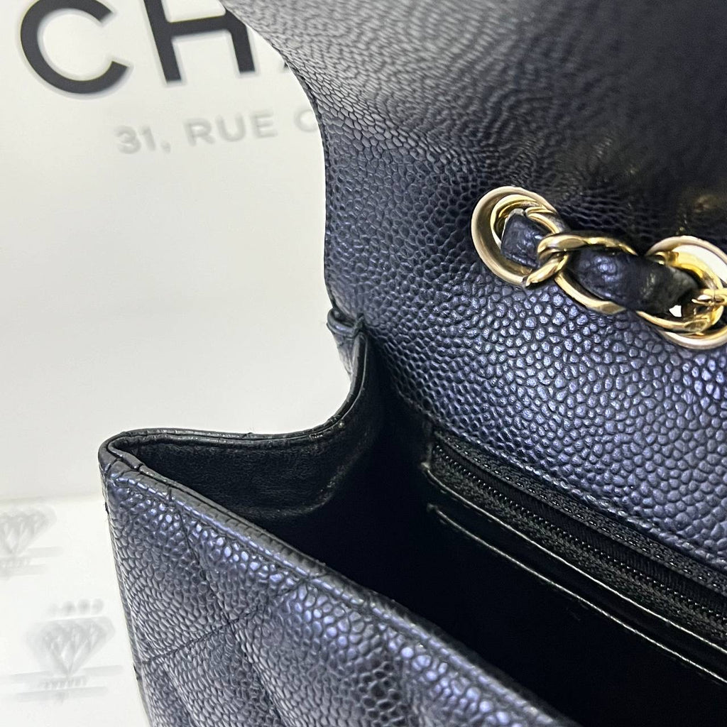 [PRE LOVED] Chanel Classic Jumbo Single Flap in Black Caviar GHW (Series 13)