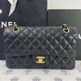 [PRE LOVED] Chanel Classic Medium Double Flap in Black Caviar GHW (Series 20)