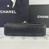 [PRE LOVED] Chanel Classic Medium Double Flap in Black Caviar GHW (Series 20)