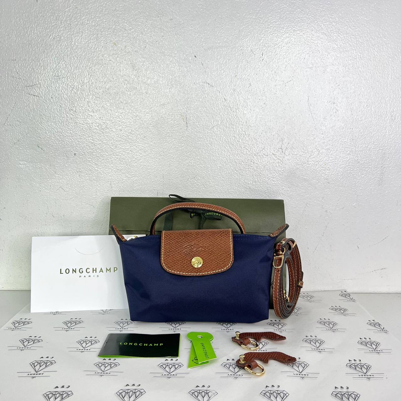 [BRAND NEW] Longchamp Mini Le Pliage in Blue