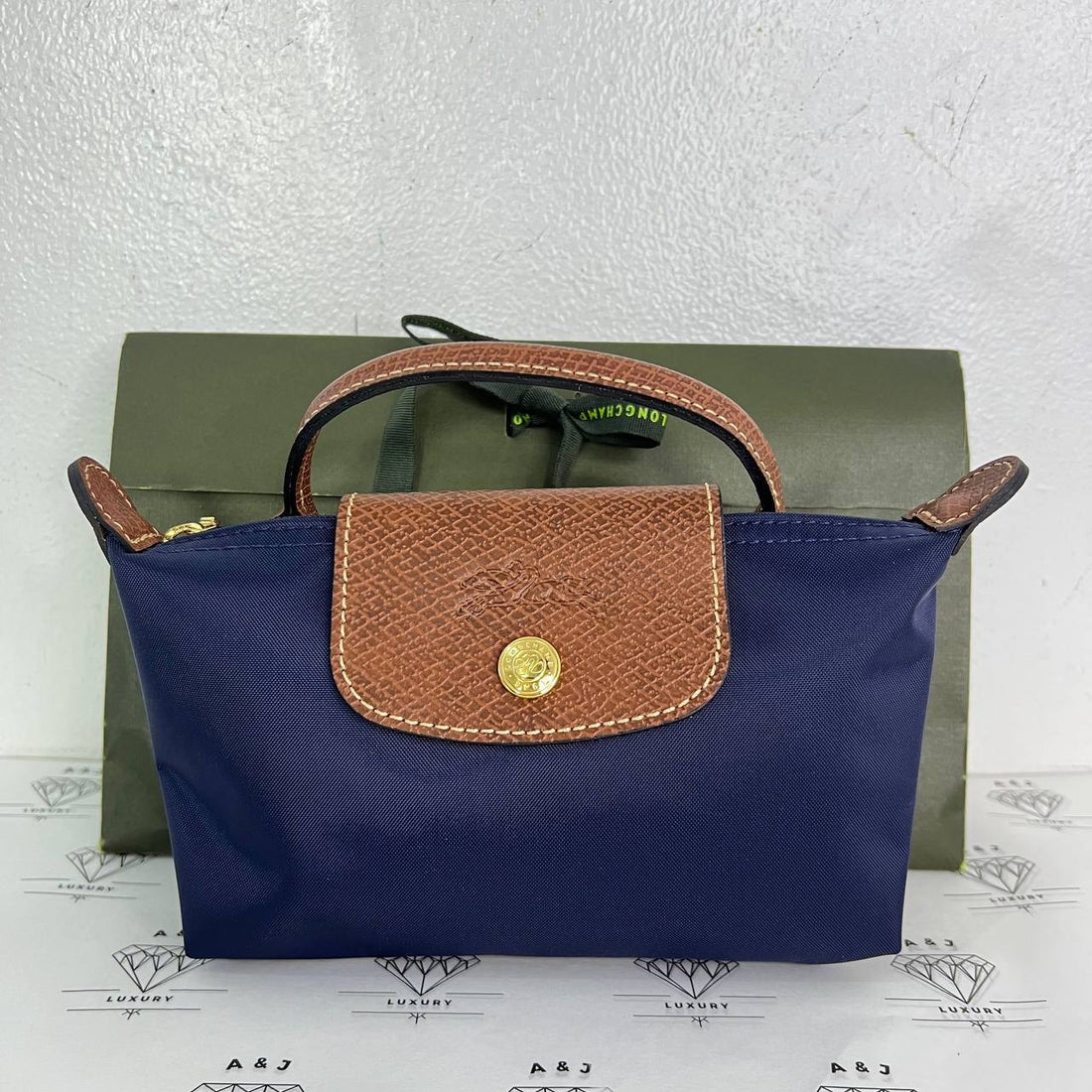 [BRAND NEW] Longchamp Mini Le Pliage in Blue