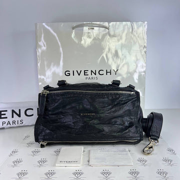 [PRE LOVED] Givenchy Medium Pandora in Black Sheepskin SHW