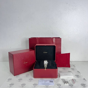 [PRE LOVED] Cartier Small Tank in Steel (2023)