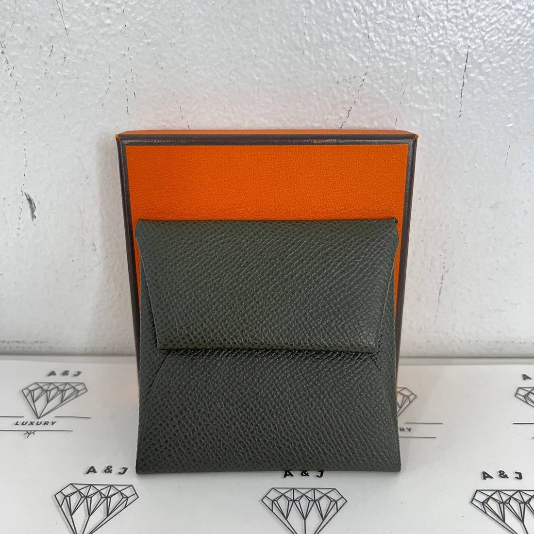 [PRE LOVED] Hermes Bastia Coin Purse in Vert Epsom PHW (Stamp Y - 2020)