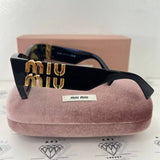 [PRE LOVED] Miu Miu Glimpse Sunglasses in Black