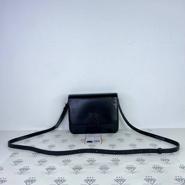 [PRE LOVED] Balenciaga B Logo Shoulder Bag in So Black
