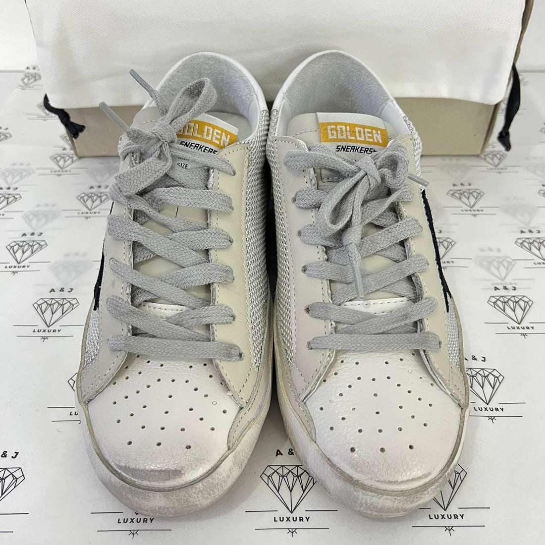 [PRE LOVED] Golden Goose Superstar Mesh in Size 37EU