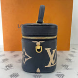 [PRE LOVED] Louis Vuitton Vanity PM in Bicolor Black/Beige Empreinte Leather GHW (microchipped)