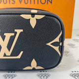 [PRE LOVED] Louis Vuitton Vanity PM in Bicolor Black/Beige Empreinte Leather GHW (microchipped)