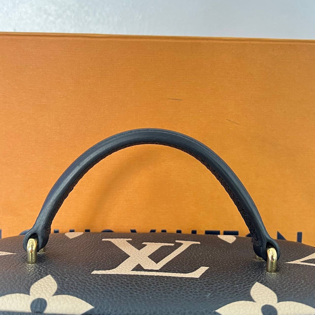 [PRE LOVED] Louis Vuitton Vanity PM in Bicolor Black/Beige Empreinte Leather GHW (microchipped)