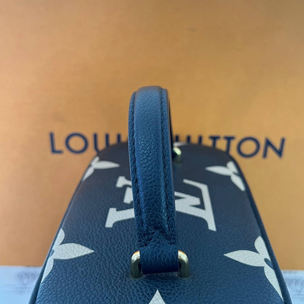 [PRE LOVED] Louis Vuitton Vanity PM in Bicolor Black/Beige Empreinte Leather GHW (microchipped)