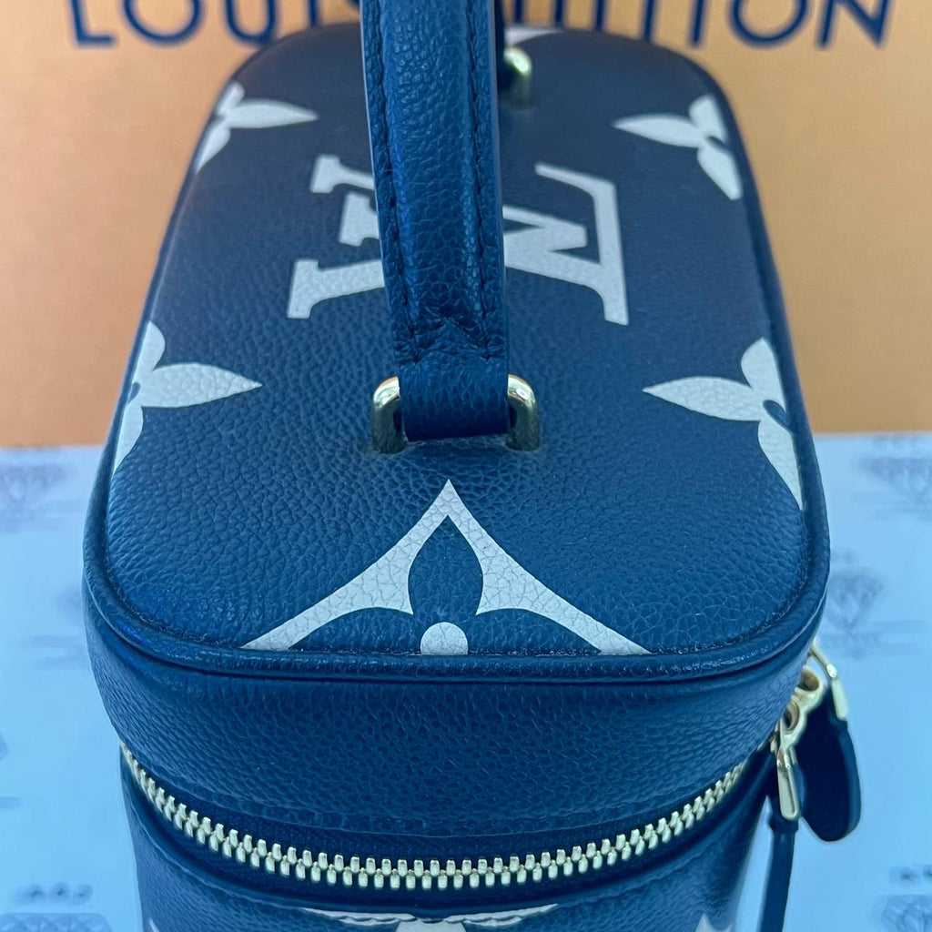 [PRE LOVED] Louis Vuitton Vanity PM in Bicolor Black/Beige Empreinte Leather GHW (microchipped)