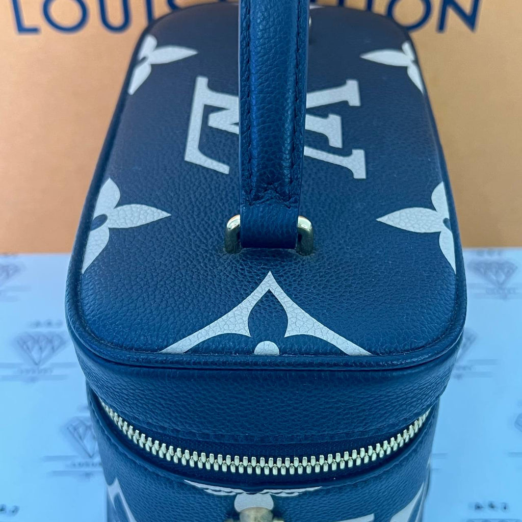 [PRE LOVED] Louis Vuitton Vanity PM in Bicolor Black/Beige Empreinte Leather GHW (microchipped)