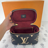 [PRE LOVED] Louis Vuitton Vanity PM in Bicolor Black/Beige Empreinte Leather GHW (microchipped)