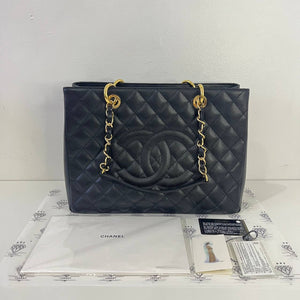 [PRE LOVED] Chanel GST in Black Caviar GHW (Series 20)