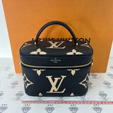 [PRE LOVED] Louis Vuitton Vanity PM in Bicolor Black/Beige Empreinte Leather GHW (microchipped)