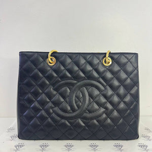 [PRE LOVED] Chanel GST in Black Caviar GHW (Series 20)