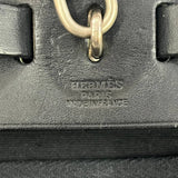 [PRE LOVED] Hermes Herbag Zip 31 in Noir Canvass PHW (Stamp D Square - 2000)