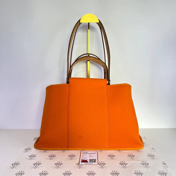[PRE LOVED] Hermes Cabag Elan Tote in Orange PHW (Stamp N Square - 2010)