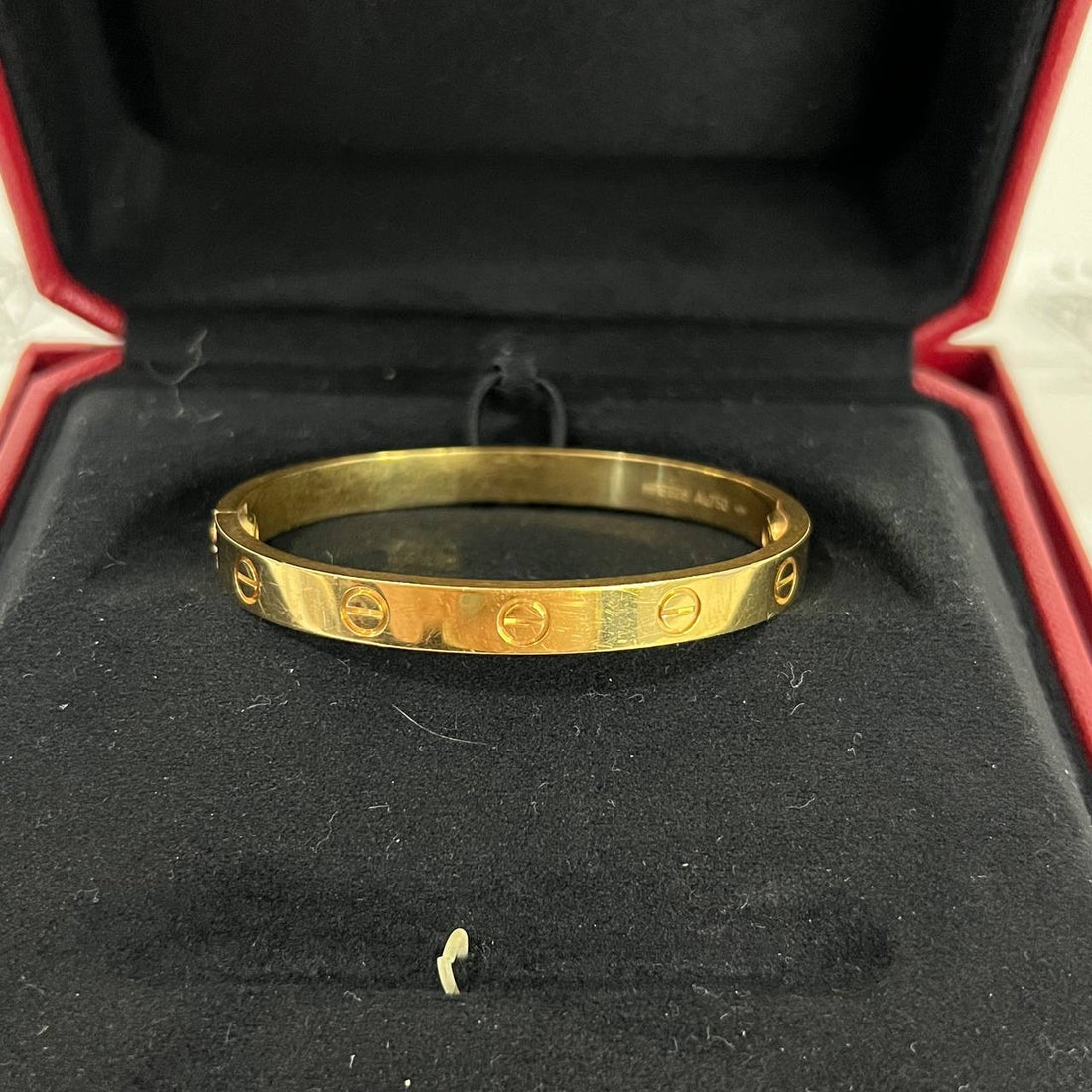 [PRE LOVED] Cartier Love Bracelet Classic Model in Yellow Gold Size 16 (2018)