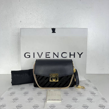 [PRE LOVED] Givenchy GV3 Small Bag in Black GHW