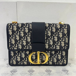 [PRE LOVED] Christian Dior Montaigne 30 in Oblique Jacquard Canvass GHW (2021)