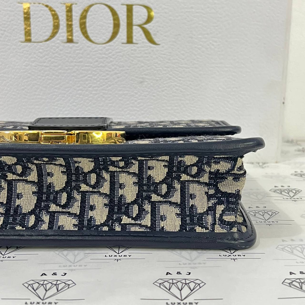 [PRE LOVED] Christian Dior Montaigne 30 in Oblique Jacquard Canvass GHW (2021)