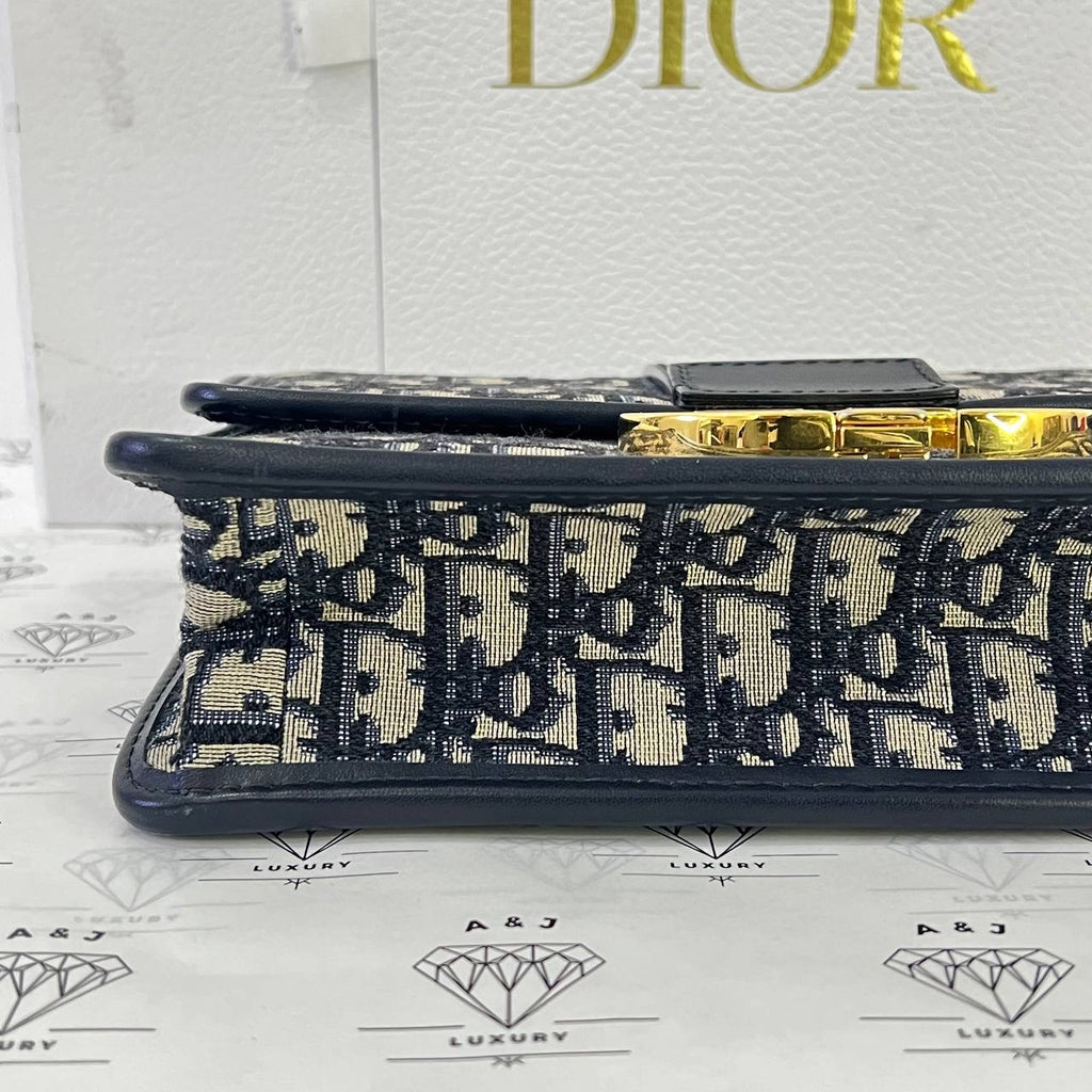 [PRE LOVED] Christian Dior Montaigne 30 in Oblique Jacquard Canvass GHW (2021)