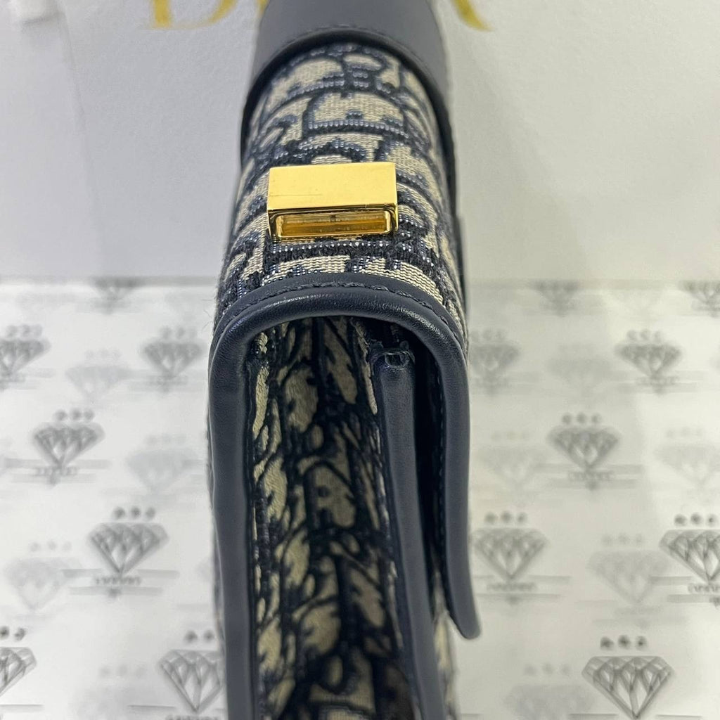 [PRE LOVED] Christian Dior Montaigne 30 in Oblique Jacquard Canvass GHW (2021)