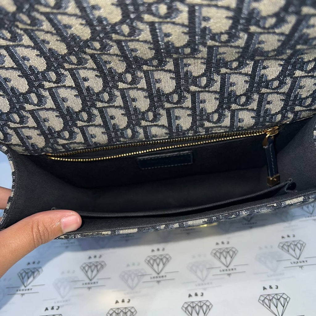 [PRE LOVED] Christian Dior Montaigne 30 in Oblique Jacquard Canvass GHW (2021)