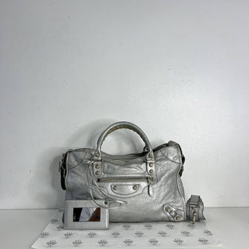 [PRE LOVED] Balenciaga Classic City G12 in Silver SHW