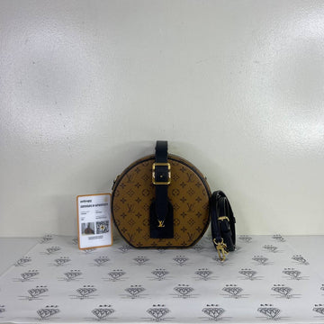 [PRE LOVED] Louis Vuitton Petite Boite Chapeau in Reverse Monogram Canvass (DR4187)