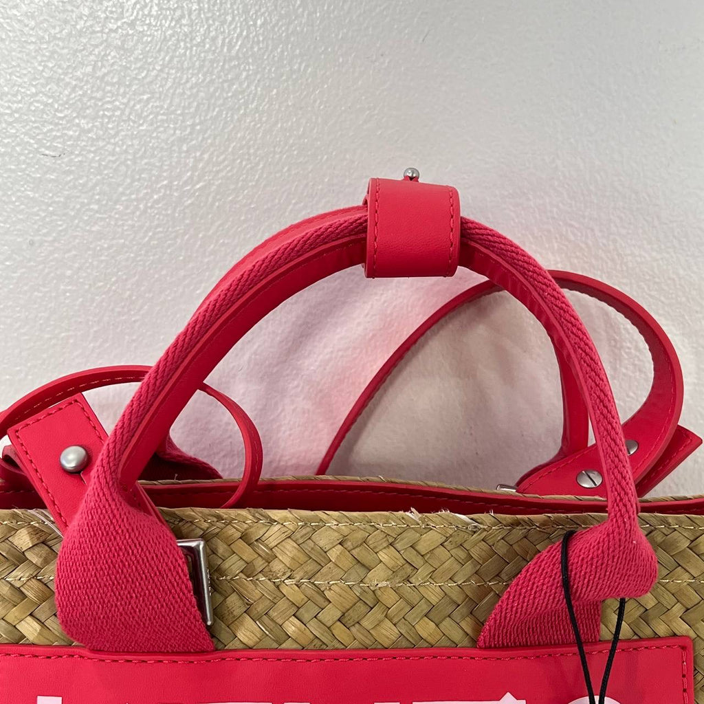 [PRE LOVED] Kenzo Kabana Small Basket Bag in Coral