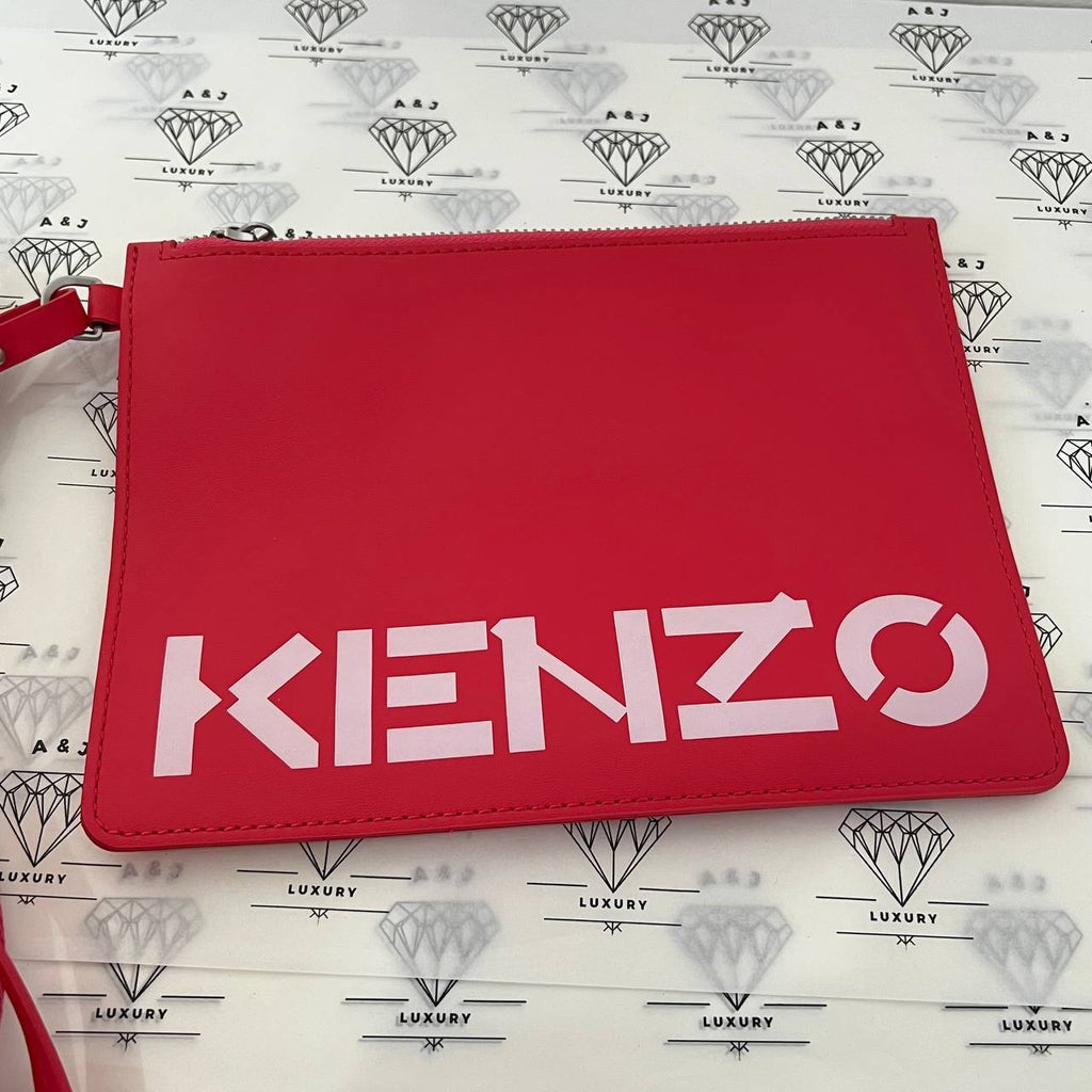 [PRE LOVED] Kenzo Kabana Small Basket Bag in Coral