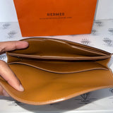 [PRE LOVED] Hermes Passant Long Wallet in Gold Epsom Leather (Stamp A - 2017)