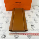 [PRE LOVED] Hermes Passant Long Wallet in Gold Epsom Leather (Stamp A - 2017)