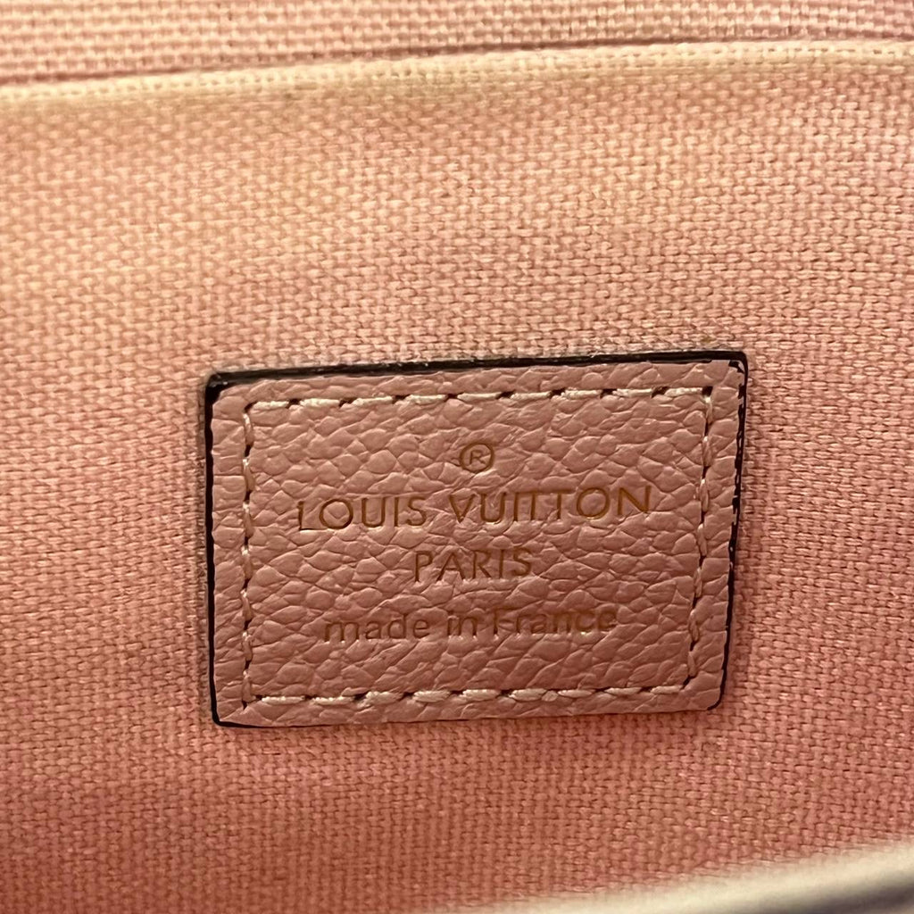 [PRE LOVED] Louis Vuitton Felicie in Light Pink Empreinte Leather GHW (SP0187)