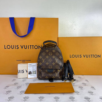 [PRE LOVED] Louis Vuitton Mini Palm Springs in Monogram Canvass (microchipped)