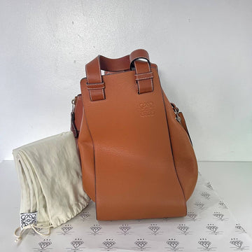 [PRE LOVED] Loewe Large Hammock in Tan Grained Calfskin Leather SHW