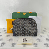 [PRE LOVED] Goyard Vendome Cosmetic Pouch in Black (2023)