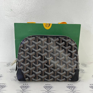 [PRE LOVED] Goyard Vendome Cosmetic Pouch in Black (2023)