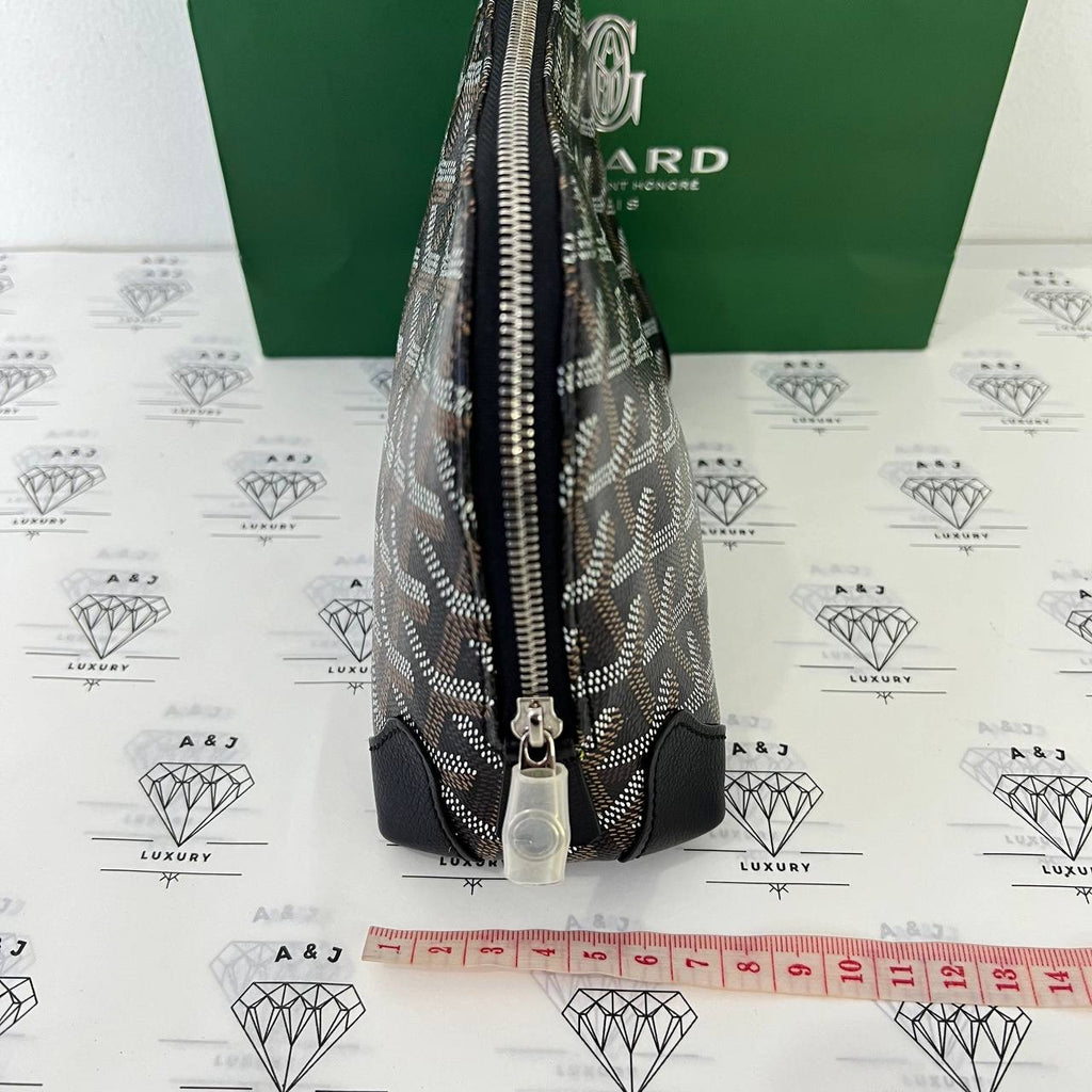 [PRE LOVED] Goyard Vendome Cosmetic Pouch in Black (2023)