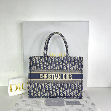 [PRE LOVED] Christian Dior Medium Book Tote in Oblique (2020)