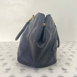 [PRE LOVED] Prada Soft Calf Tote Bag in Black GHW