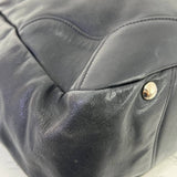 [PRE LOVED] Prada Vitello Daino Shoulder Bag in Black SHW
