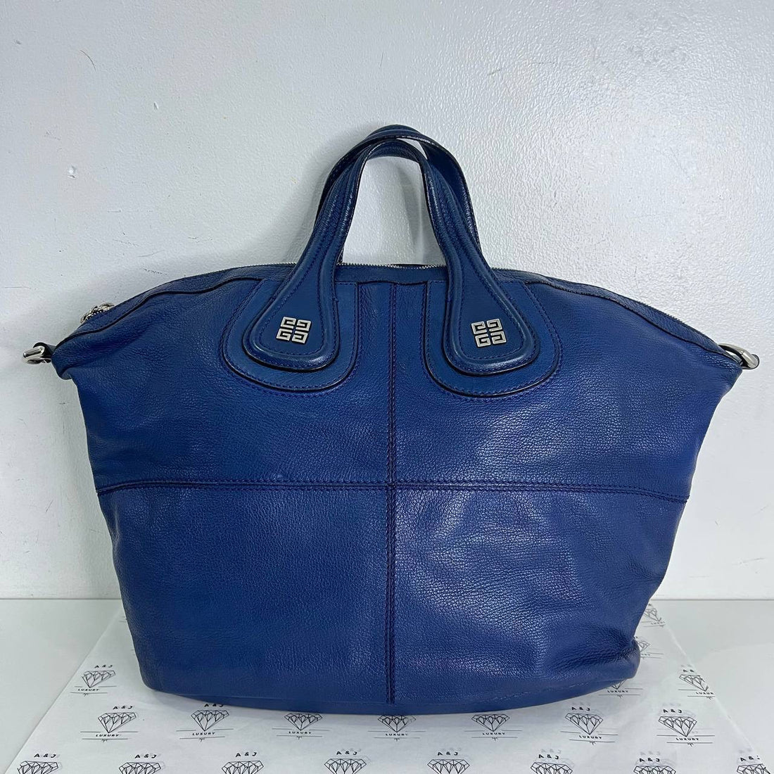 [PRE LOVED] Givenchy Medium Nightingale in Blue SHW