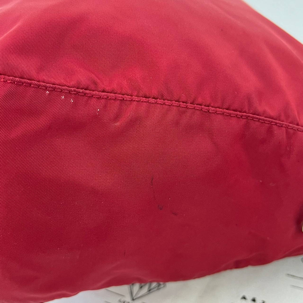 [PRE LOVED] Prada Nylon Crossbody Bag in Red SHW